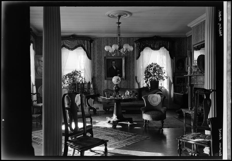 Rantoul House, Salem, interior