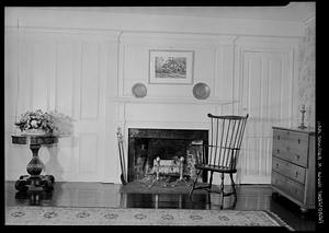 North Andover, Anne Bradstreet House, interior