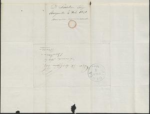 D. Parker to George Coffin, 4 February 1841