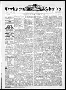 Charlestown Advertiser, October 19, 1861
