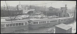 Labor Strike. Boston El.