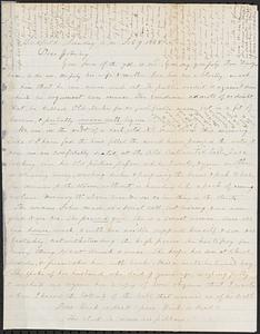 Letter from Zadoc Long to John D. Long, February 9, 1868