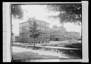 Pratt’s Shoe Factory, North Ave., view of back of buildings