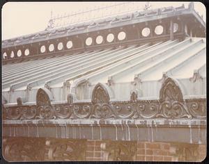 Lawrence Library detail of roof