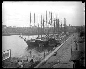 Four masters - Chelsea Bridge. 'Herbert L. Rawding'
