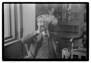 Leo Schwartz, legal advisor to Police Commissioner E.C. Hultman at headquarters