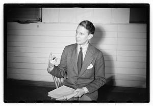 Mr. Ed. P. Goodnow dramatic director, Harvard Univ.