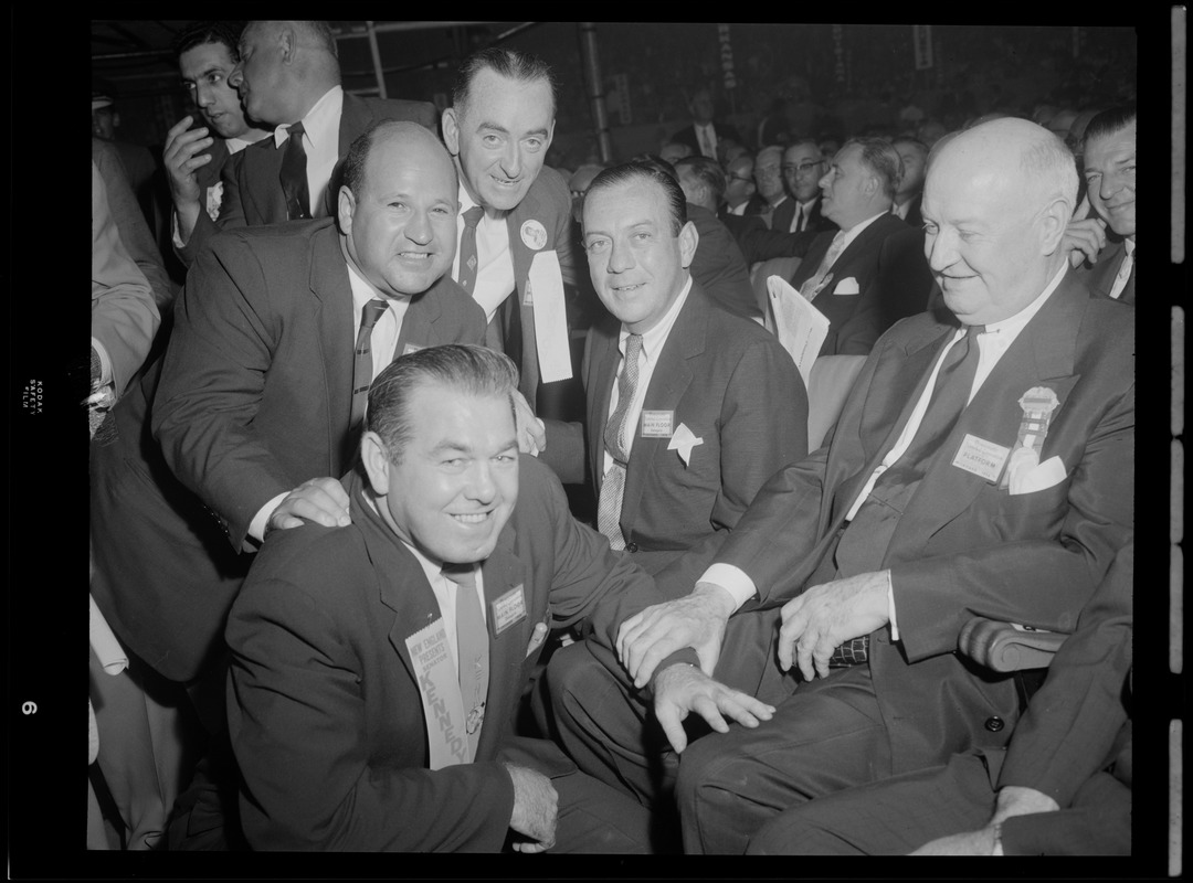 Members of the Mass. delegation at the convention in Chicago