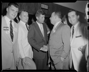 JFK in Chicago for the Democratic Nat. Convention