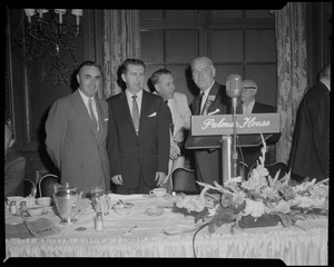 Dinner at the Palmer House in Chicago during convention