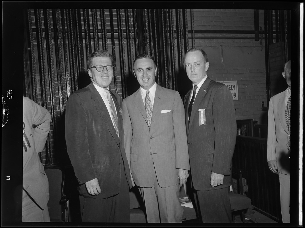 State Democratic Convention, Abe Ribicoff of Conn. was keynote speaker ...