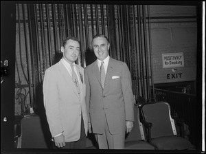 State Democratic Convention, Abe Ribicoff of Conn. was keynote speaker