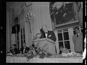 Jefferson-Jackson Day dinner in honor of Gov. Paul Dever who had passed away the previous [week]