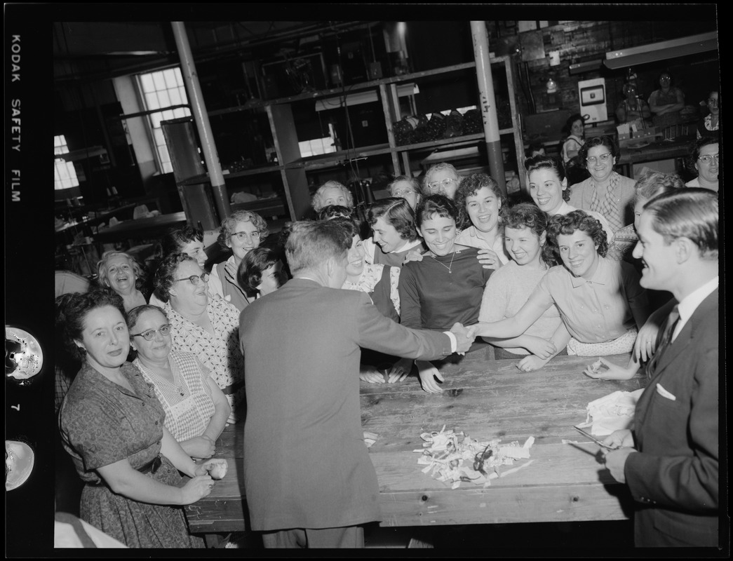 JFK during Senate campaign