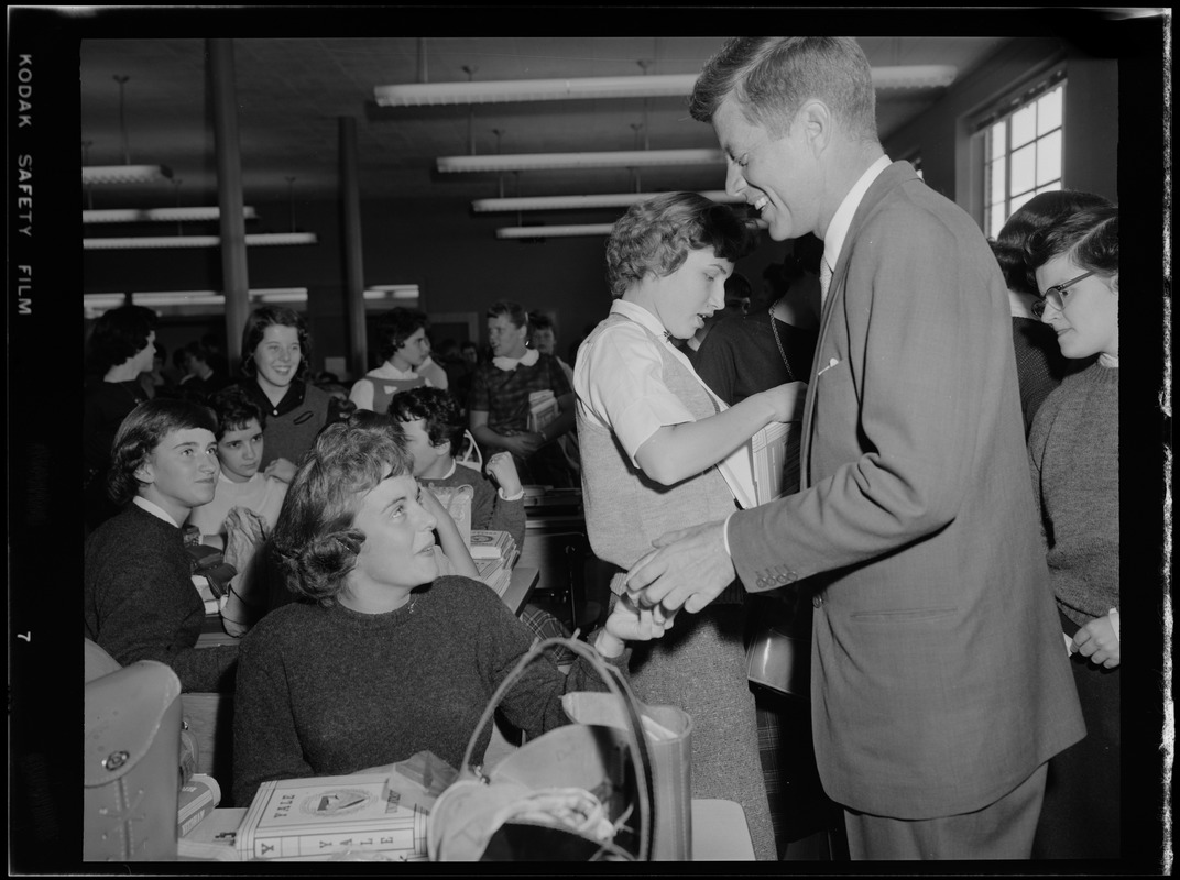 JFK during Senate campaign