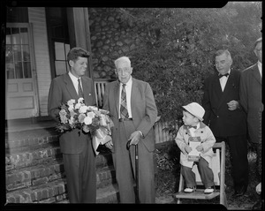 JFK during Senate campaign