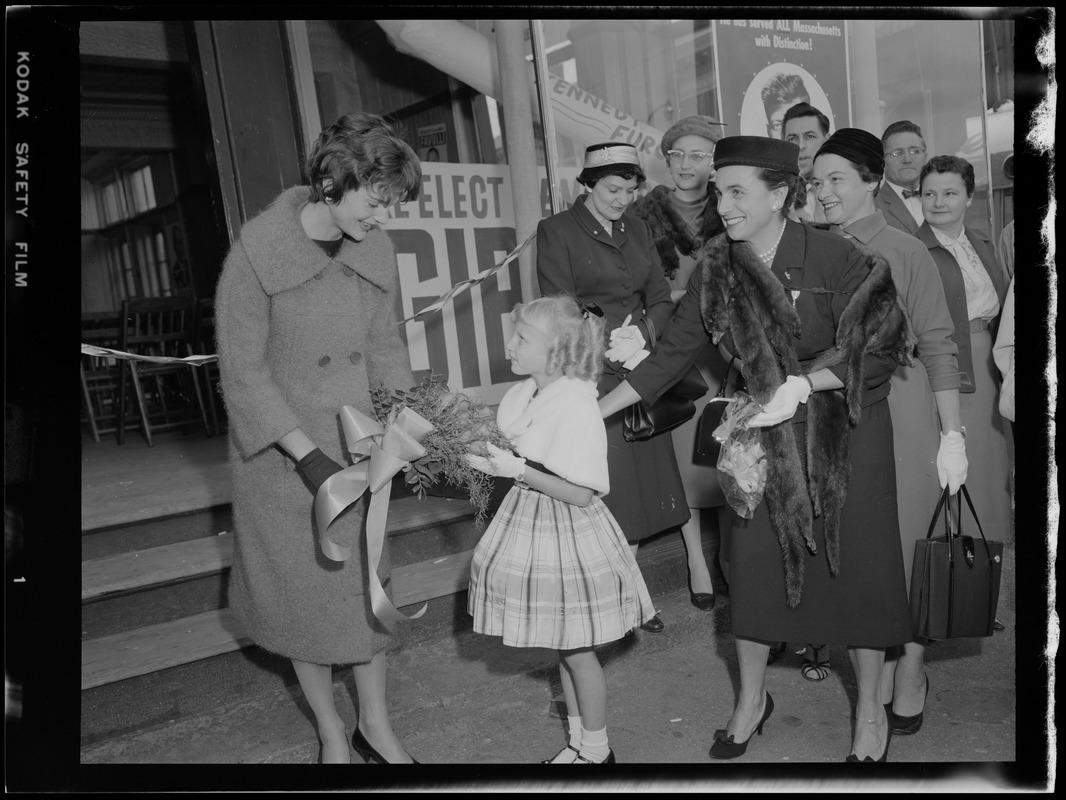 Jackie helps during campaign in Mass.