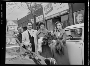 Jackie helps during campaign in Mass.