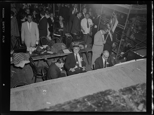 Scenes at the State Democratic Convention at the Mechanics Building