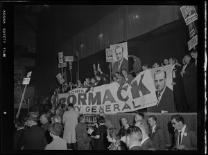 Scenes at the State Democratic Convention at the Mechanics Building