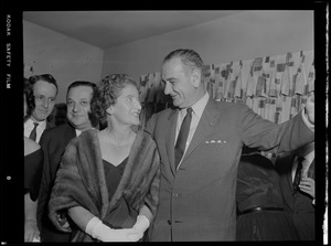 LBJ at the Truman jubilee birthday party