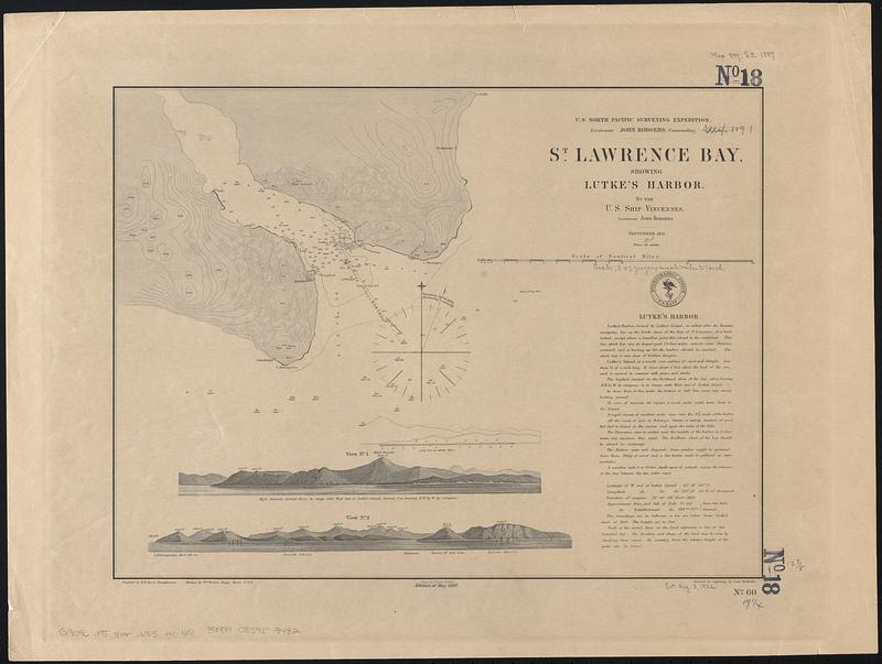 St. Lawrence Bay showing Lutke's Harbor