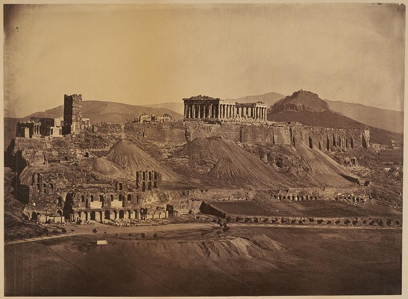 Herodus Theater versus the Acropolis