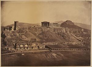 Herodus Theater versus the Acropolis