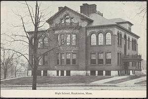 High School, Hopkinton, Mass.