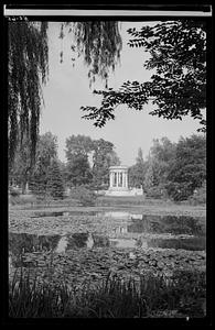 Mary Baker Eddy monument at Mount Auburn Cemetery