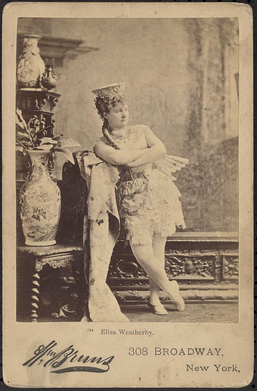 ビンテージPLAYER’S CARDS(1937年EVI ELIZA. Elisa Weatherby - Digital Commonwealth
