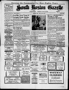 South Boston Gazette, April 22, 1955