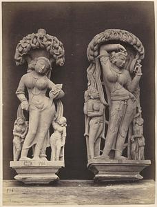 Ornamental figures found at Cuttack, India