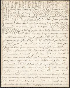 Letter from Zadoc Long to John D. Long, September 1, 1867