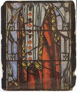 Gouache of an unidentified portion of a window