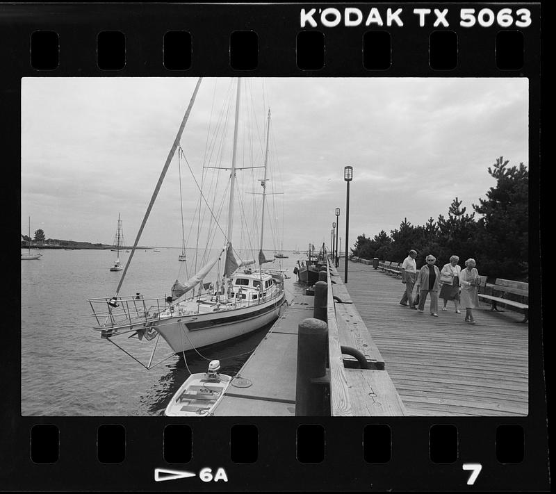 Newburyport waterfront and boardwalk Digital Commonwealth