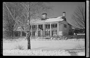 House in snow, Boxford