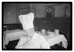 Max Hofer, pres. Of Epicurean Club and chef of the Union Club