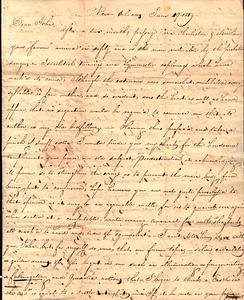 Bourne Spooner to John Russell June 19 1819