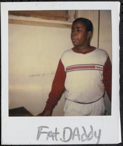Boy playing ping pong