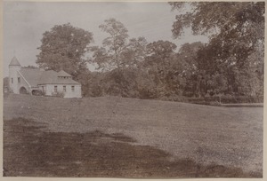 Photograph Album of the Newell Family of Newton, Massachusetts - Stable on the Travelli Estate -