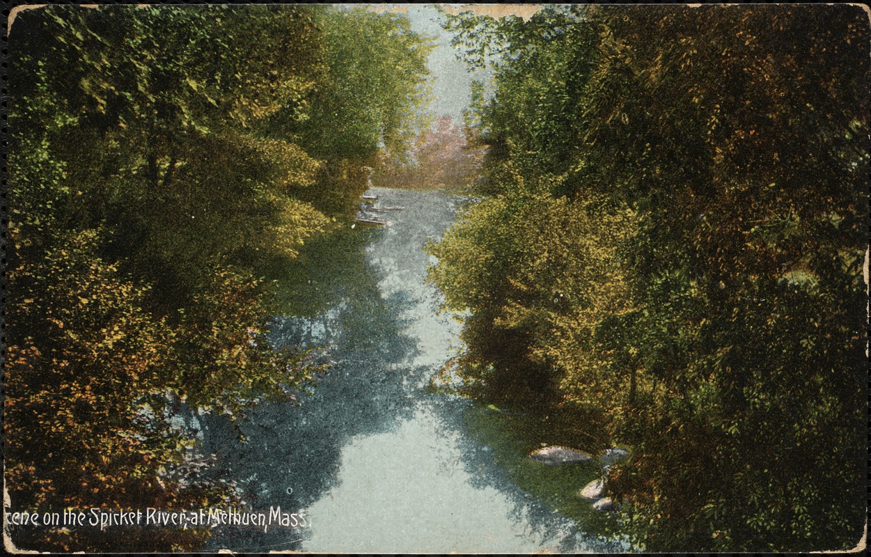 [S]cene on the Spicket River, at Methuen, Mass.