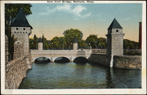 New arch bridge, Methuen, Mass.