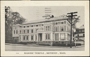 Masonic temple, Methuen, Mass.