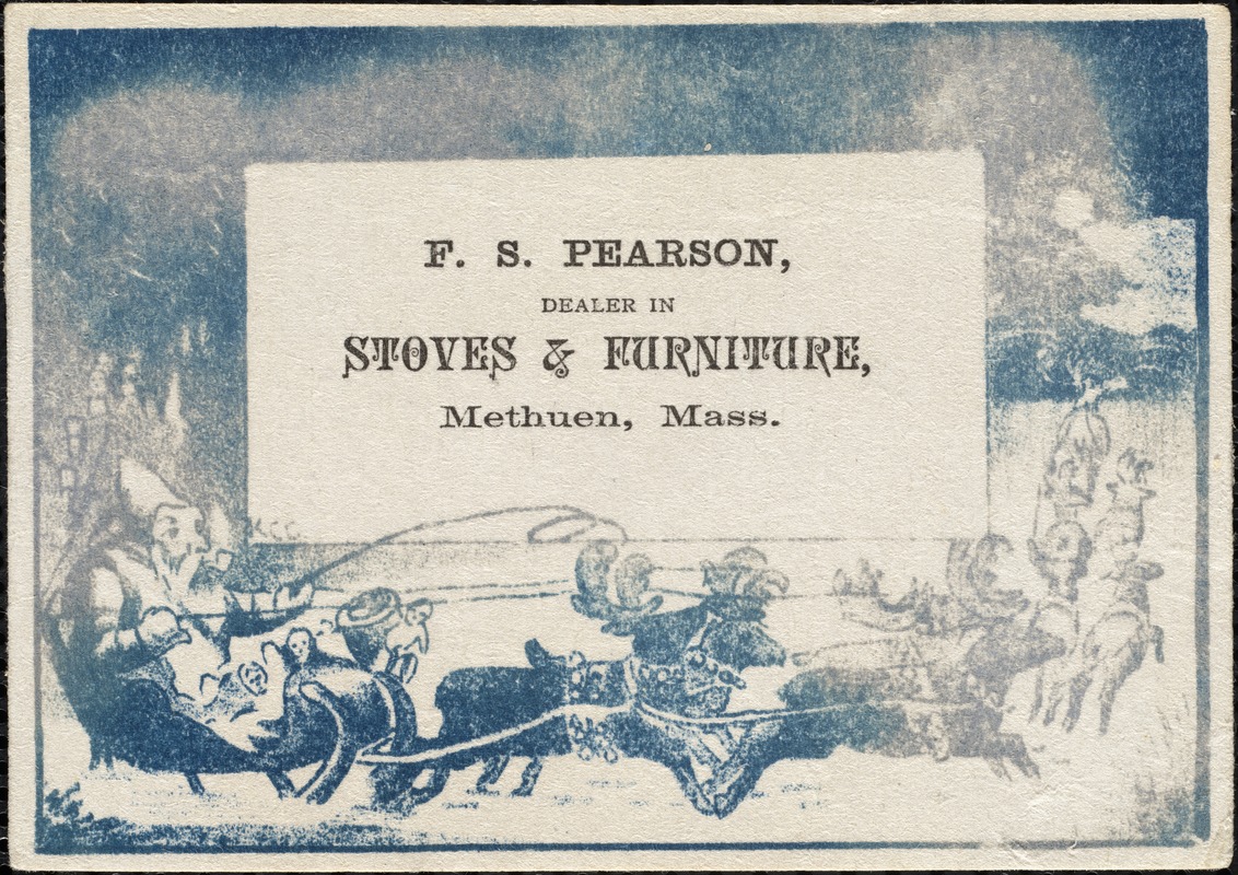 F. S. Pearson, dealer in stoves and furniture, Methuen, Mass.