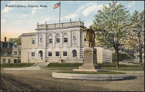 Public library, Adams, Mass.