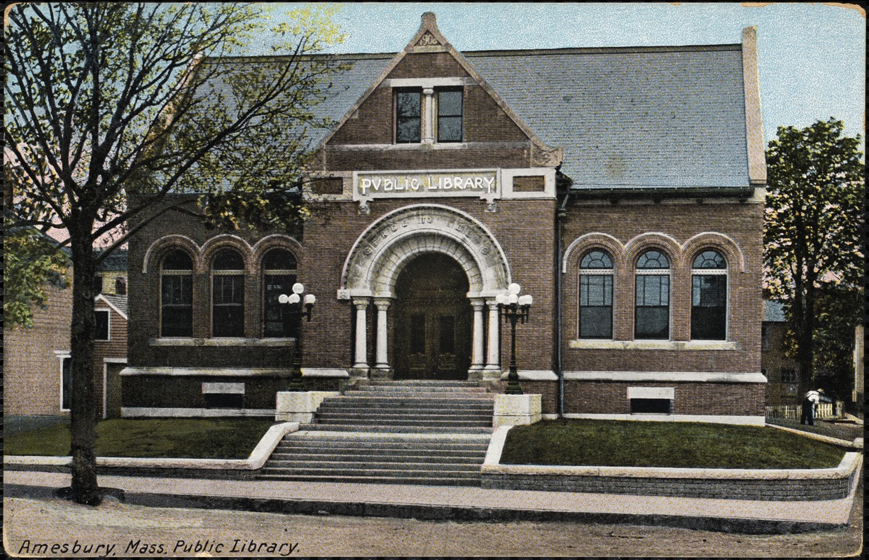Amesbury, Mass., public library