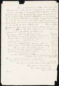 Report of the school committee, 11/13/1843