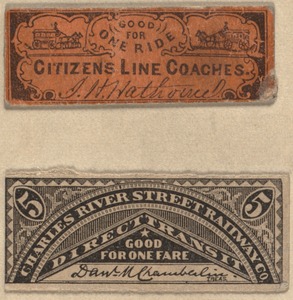 Old Boston tickets
