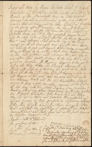 Deed from Jos. Winchester to Goddard